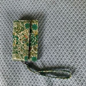 Cute wallet with floral design